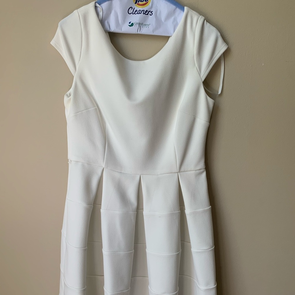 White Casual Dress